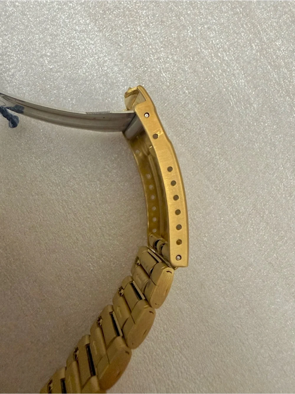 Vintage Pulsar PQF204 (V041-9240) Gold Tone Ana-Digi Men's Watch - NOS W/ Tag